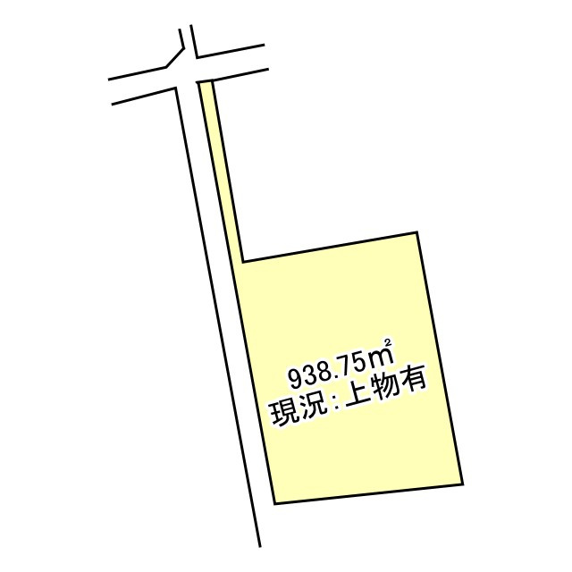 西条市禎瑞　売土地の土地図