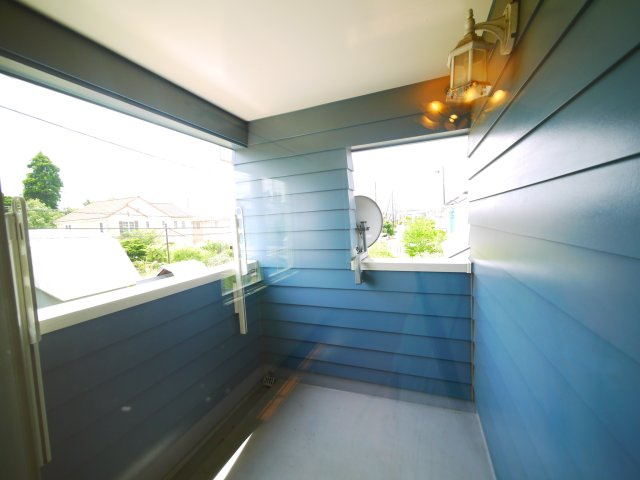 大網白里市季美の森南5　中古戸建のバルコニー|内装リフォーム済み令和7年6月 リビング約24帖 2台可能1台はガレージ　ゴルフ場がある分譲地内
