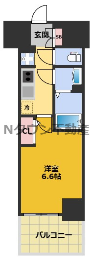 【間取り】 | ディアレイシャス名古屋中村公園Ⅱ | 間取りです。