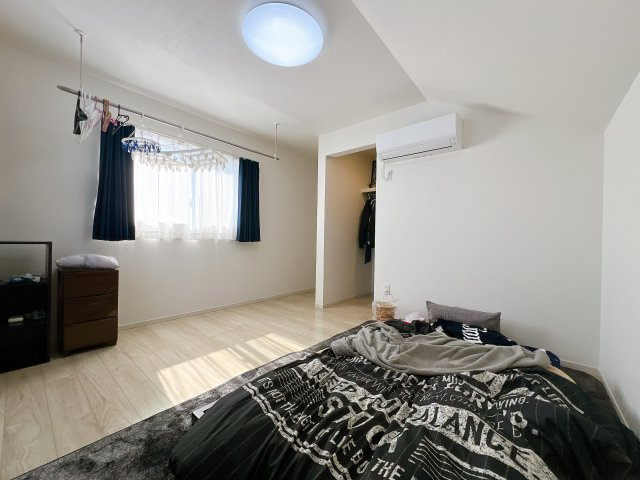 嵐山町むさし台の寝室