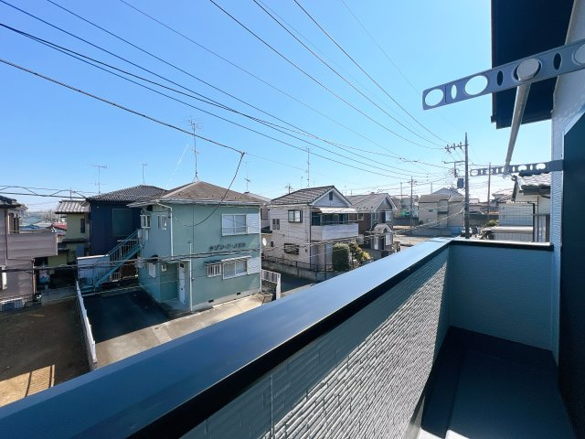 嵐山町むさし台のバルコニー