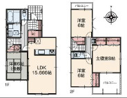 平塚市徳延　新築戸建　全3棟2号棟