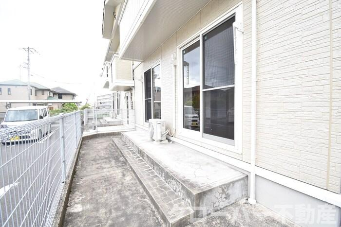 プロヴァンス土器東 B棟の庭|専用庭