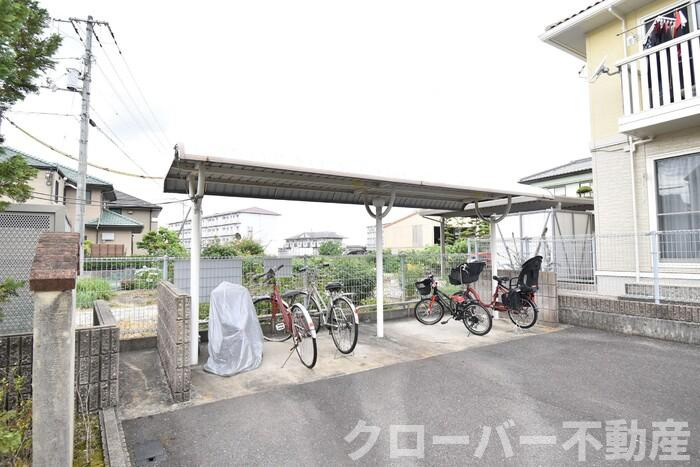 プロヴァンス土器東 B棟のその他共用部分|駐輪場