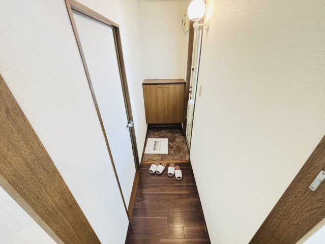 セジュール・レスポワール A棟の玄関