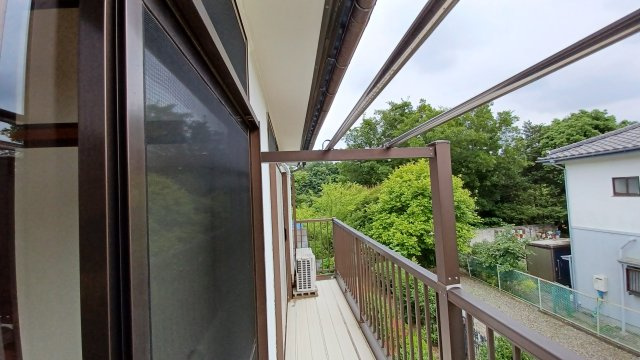 ブルーアイ羽尾のバルコニー