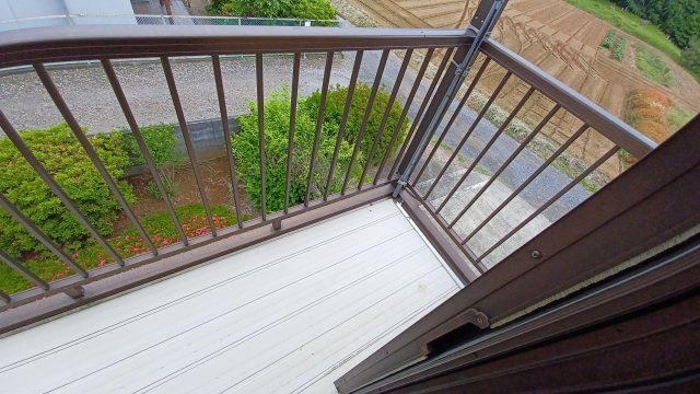 ブルーアイ羽尾のバルコニー