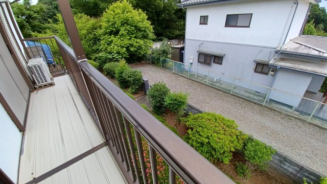 ブルーアイ羽尾のバルコニー