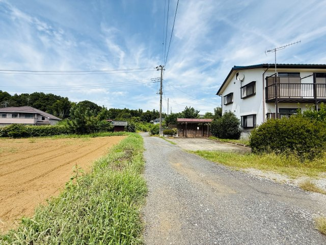 ブルーアイ羽尾の外観|前面道路：西側約3.2ｍ公道に約19ｍ接道