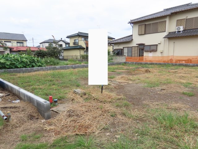 川越市笠幡売地の外観