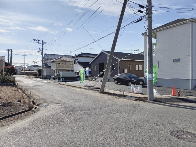 高萩市有明町　第5の前面道路含む現地写真|同施工物件の内覧も可能すので、お気軽にお問い合わせください。