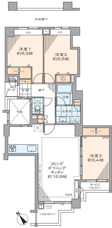 東急ドエル・シーサイドコート鵠沼海岸の外観