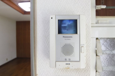 【セキュリティ】 | 香芝市穴虫3131-64テラスハウス | モニターホンです