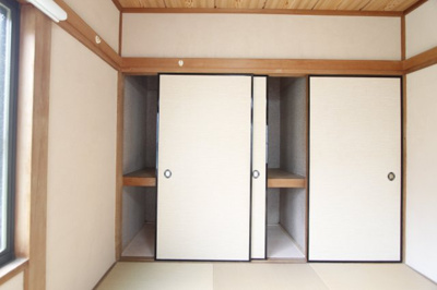 【収納】 | 香芝市穴虫3131-64テラスハウス | 専用の収納スペースです