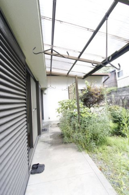 【庭】 | 香芝市穴虫3131-64テラスハウス | お庭が付いています