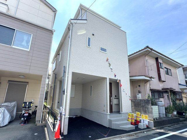 葛飾区西水元６丁目新築戸建【幸田小学校：5分】の外観|完成済み内覧可能です！！