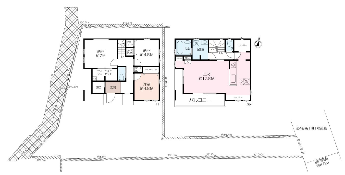 鴨居1丁目新築住宅の画像