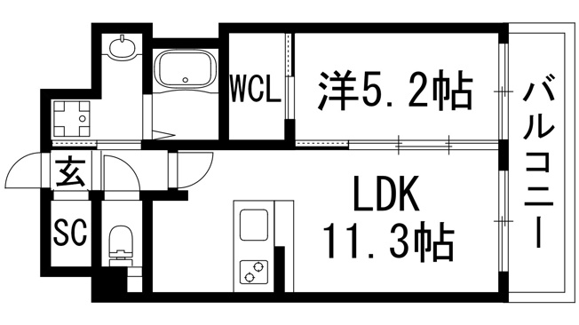 【間取り】 | スプランディッド池田呉服町