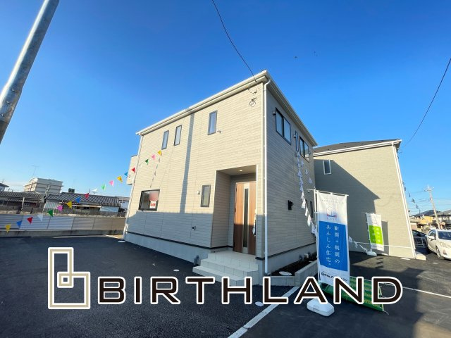 新築戸建・建売　足利市福富町第4　CRADLE GARDEN　全4棟の外観|車通りが少なく静かな住宅街に立地♪前面道路も穏やかな雰囲気でゆったりとした暮らしができます♪