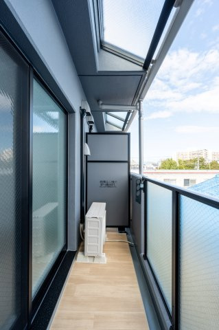 ブリリアコート龍谷大前のバルコニー