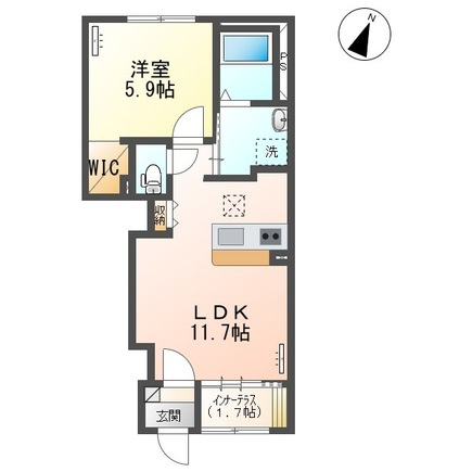 クレアベルの間取り