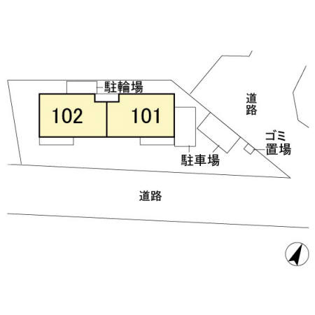 クレストセブンの区画図