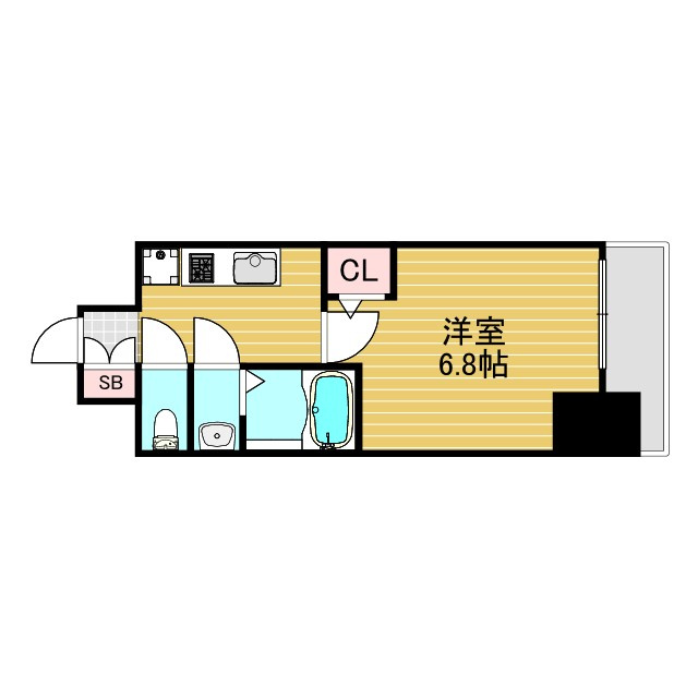 CASA　REGULUS新大阪北の間取り