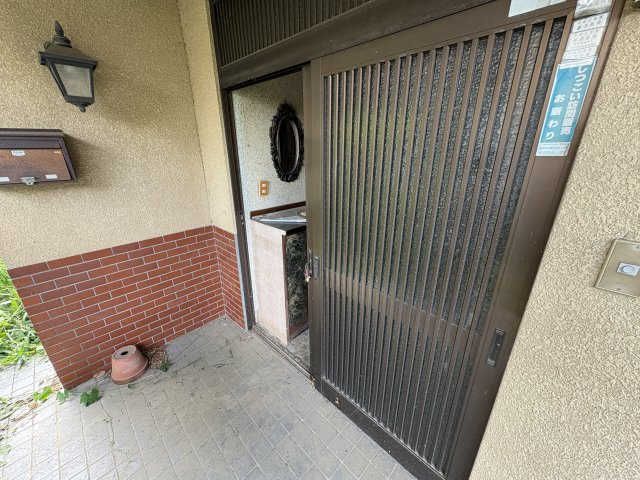 300㎡越え宅地　鹿沼市千渡　現況引き渡しのその他|玄関部外観