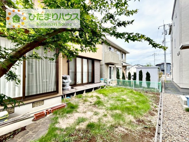 【庭】 | つくば市みどりの中央　中古戸建 | 天然芝や植栽で和の雰囲気をより一層感じさせます！