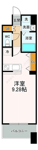 グラビスコート加古町の間取り