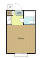 この間取りの反転タイプです