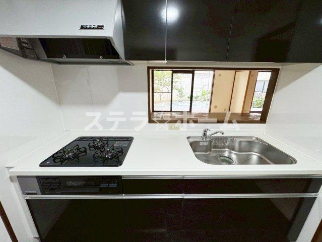 ダイアパレス枚方山田池公園のキッチン|お料理しやすいキッチンです