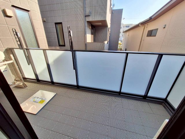 プランドール南流山のバルコニー