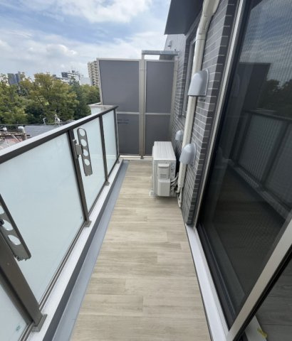 ドゥーエ曳舟のバルコニー