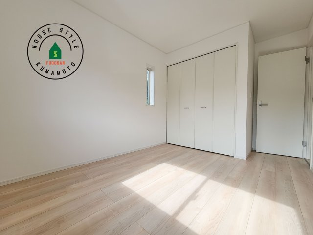 合志市豊岡第8-1棟（1号棟）の寝室|主寝室です。