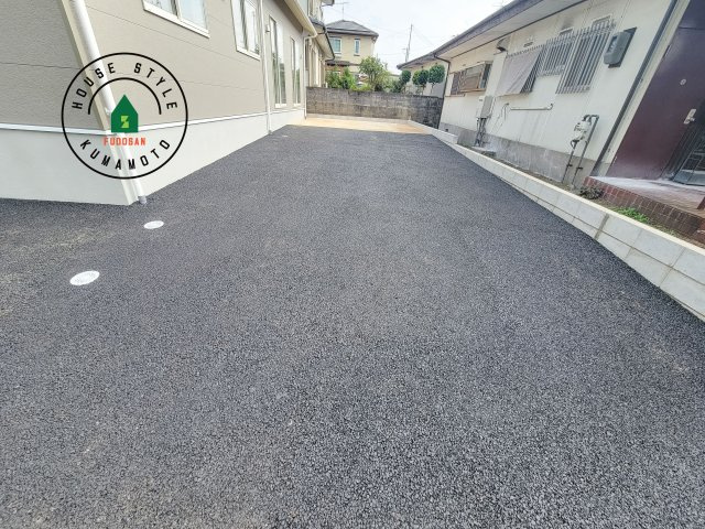 合志市豊岡第8-1棟（1号棟）の駐車場|駐車場になります。