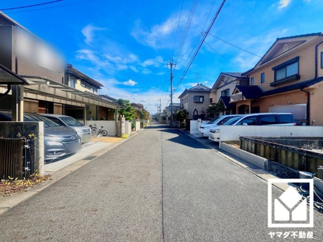 栗東市小平井１丁目　第1期　1号棟の前面道路含む現地写真|10月8日　現地写真更新