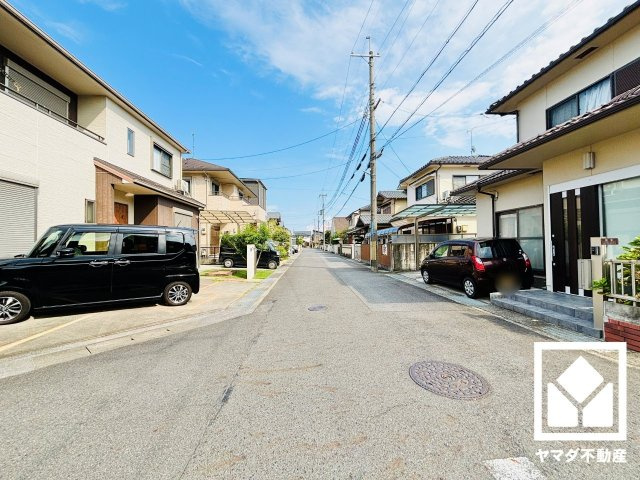 栗東市小平井１丁目　第1期　1号棟の前面道路含む現地写真|8月17日　現地写真更新
