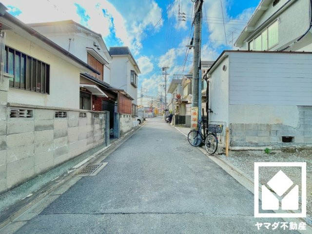 伏見区竹田醍醐田町の前面道路含む現地写真|8月18日　現地写真更新