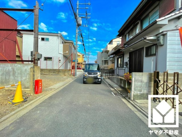 伏見区竹田醍醐田町の前面道路含む現地写真|8月18日　現地写真更新