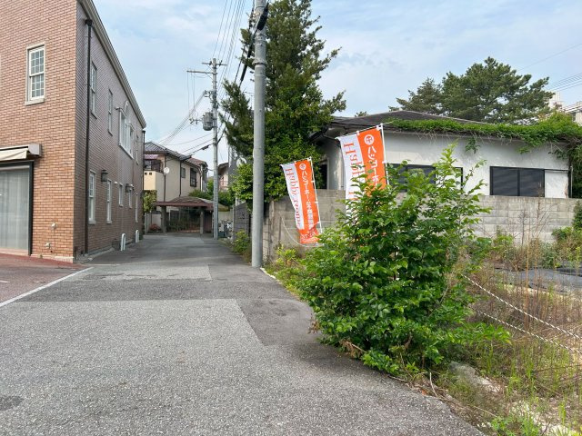 西宮市神園町建築条件付売土地の前面道路含む現地写真|現地（2025年5月）撮影