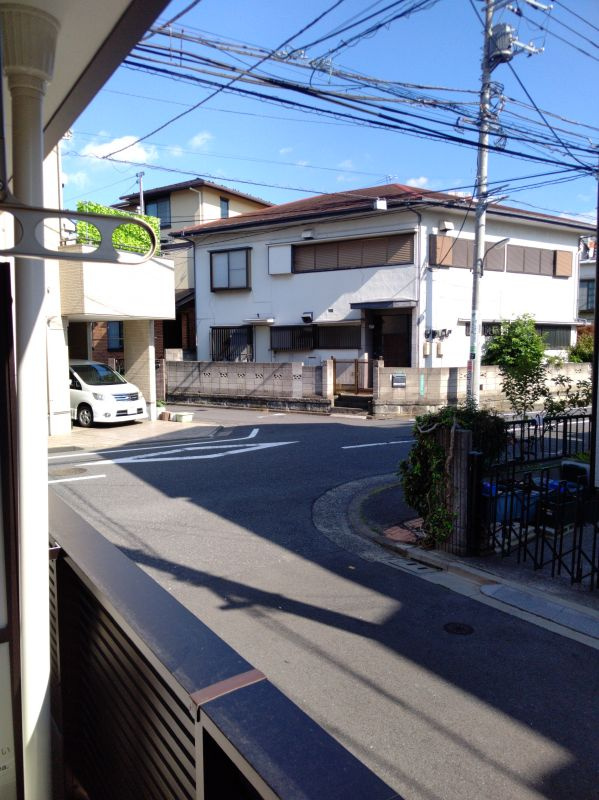 練馬区平和台２丁目のアパートの展望