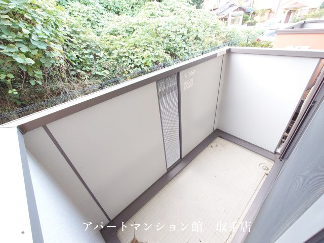 グリーンパレスHIROSEのバルコニー