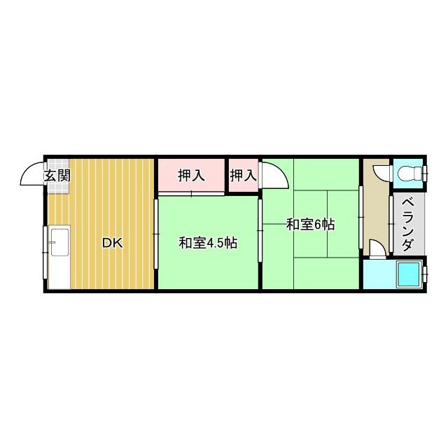 第2津中文化の間取り