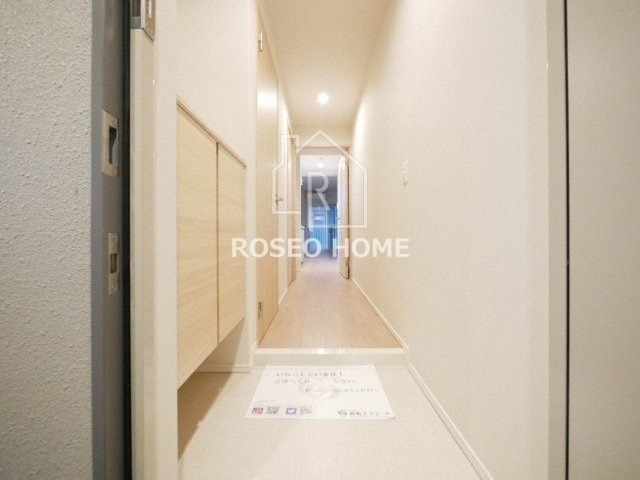 ハイデンス梅ヶ枝の玄関