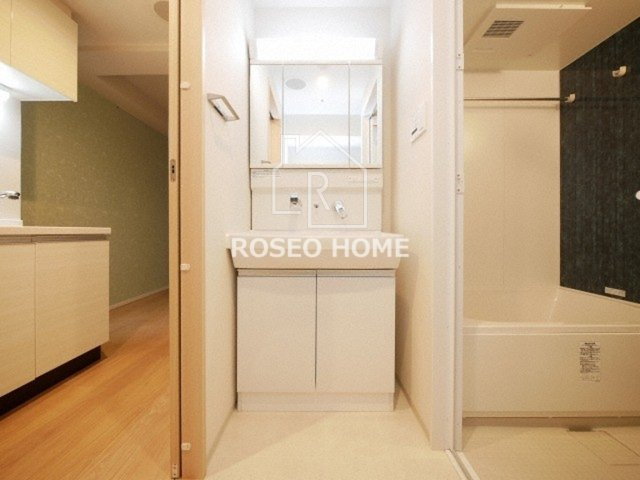 ハイデンス梅ヶ枝の洗面所