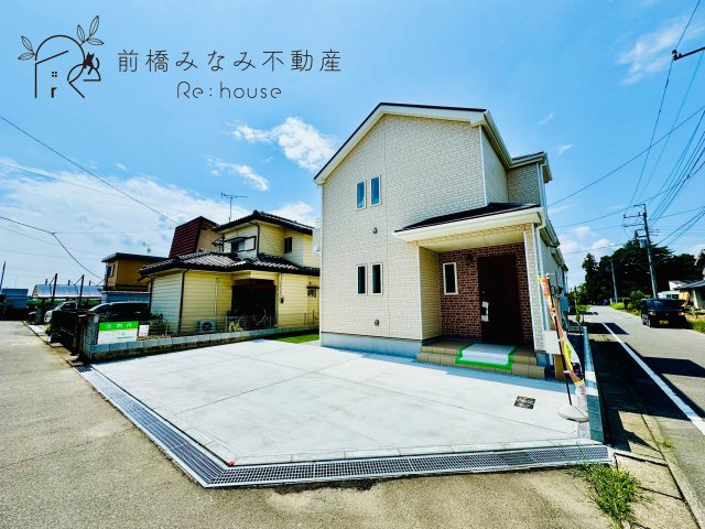 佐波郡玉村町福島2期　限定1棟　ハートフルタウン　新築建売の外観|外観は落ち着いています