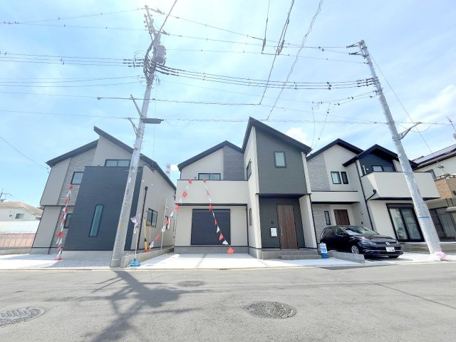 昭島市武蔵野2丁目　新築　全5棟　2号棟の外観