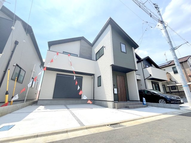 昭島市武蔵野2丁目　新築　全5棟　2号棟の外観