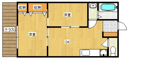 【間取り】 | エクセル花畑 | 現況優先。